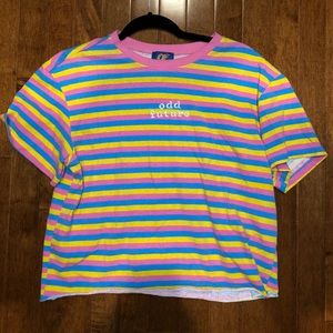 Pastel Odd Future T-shirt (Cropped)